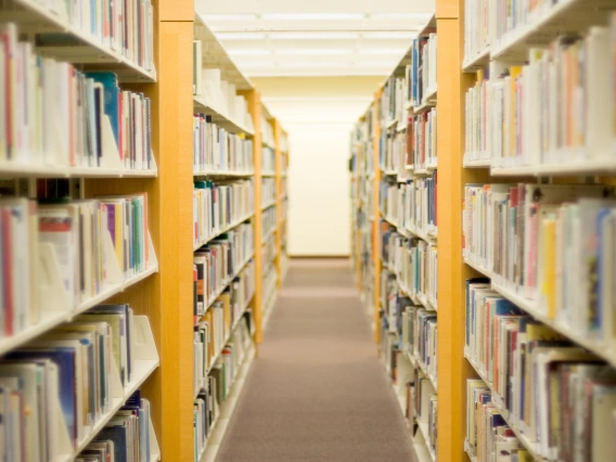 Library Book Stacks